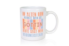 Heute sagt man hausmeisterin - man:,