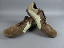 Dockers Herren Schuhe Sneaker Gr. 45 braun Leder Mix Low Top Turnschuhe (21174)