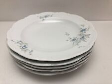 6 Mitterteich Bavaria Form 2000 Kirsten Blaue Blume Suppenteller