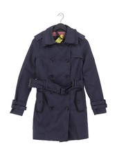 Superdry Damen Mantel XS Blau