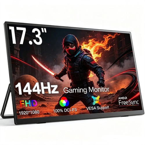 Zoll 1080p 144hz - 17,3,