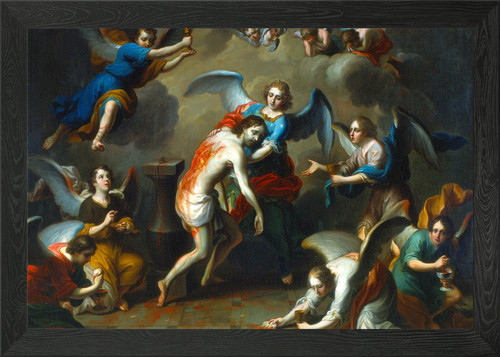 Christus getröstet engel - christus,