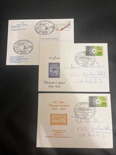 Brd postkarten mit - ef,