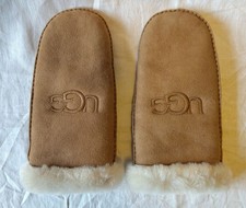 UGG Australia Lammfell Handschuhe Damen Fäustling Größe L/XL 9 Farbe: chestnut