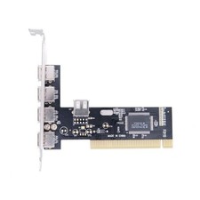 3X(5 Ports PCI auf USB 2.0 PCI-Erweiterungskarte Adapterkarte 480Mbps Treib3830
