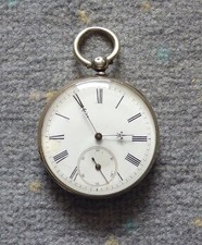 Schlüssel Taschenuhr - Silber?? - Cylindre Huit Rubis