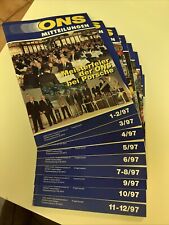 ONS Mitteilungen Letzter Jahrgang 1997