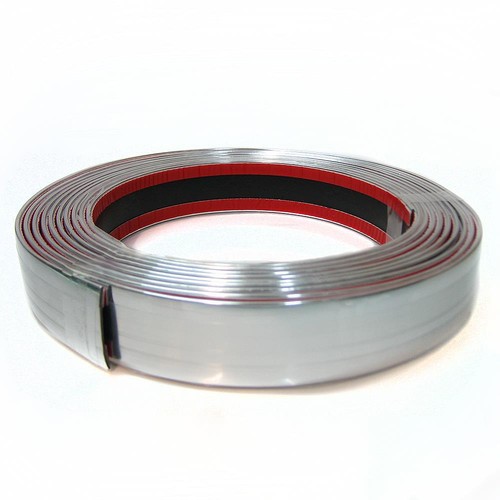 Chrom zierleiste 30mm 5m - chrom,