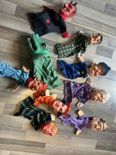 Kasperlepuppen Kasperle Theater Puppen vintage 10 Stück