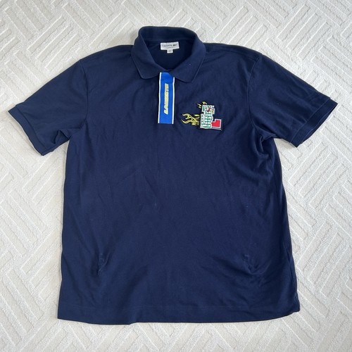 Lacoste hemd herren large blau - herren,