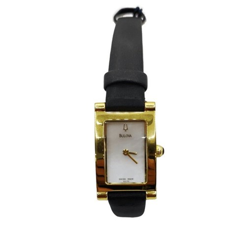 Bulova damenuhr lederarmband - damenuhr,