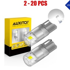 2-20X AUXITO T10 194 W5W LED