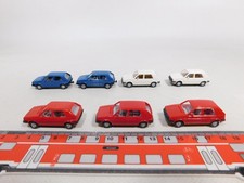 7x Wiking H0 1:87 Modell PKW/Auto Volkswagen/VW Golf II NEUW #DD874-0,5