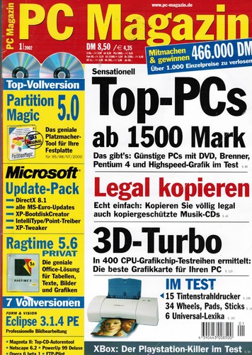 Magazin 1 2002 - -, geschenk