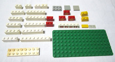 LEGO 60er Jahre ?? - Shell Tankstelle 648 (4) Reste - Konvolut 29 tlg. !!