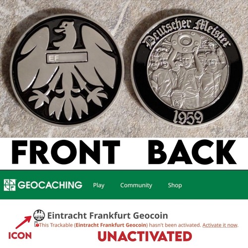 Unactivated geocoin geocaching - unactivated,
