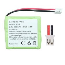 2,4 Volt  650 mAh NIMH Akku