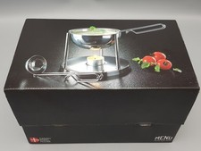 MENU Danish Design KÄSE oder SCHOKOLADENFONDUE 4tlg unbenutzt in OVP