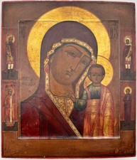 Original alte russische Ikone