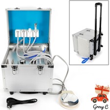 Tragbare Mobile Dentaleinheit Behandlungseinheit Dental Unit+ Luft Kompressor