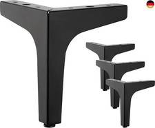 4 Stück 15 cm Schwarz Metall