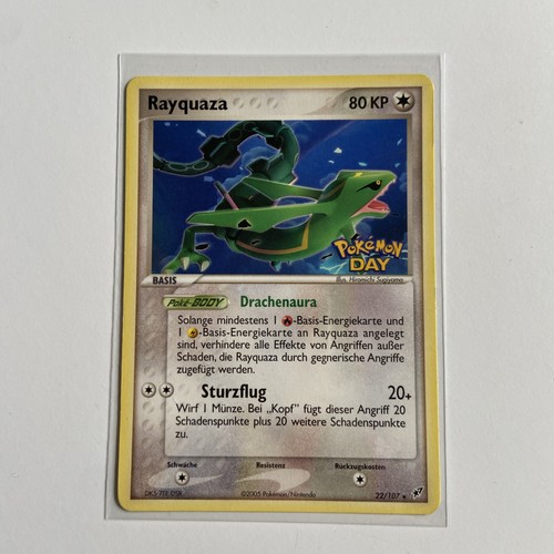 Pokemon rayquaza 107 - rayquaza, 22/107