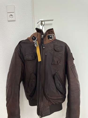 Parajumpers winter lederjacke - parajumpers,