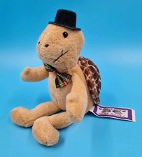 Kuschelwuschel Schildkröte mit Zylinder + Fliege Schlenker 19 cm Klein Stofftier