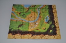 Heroquest MB Ersatzteile # Gegen die Ogre Horden # Spielfeld Landschaft/Magma #