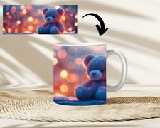 Kaffeetasse Teddybär Lichter
