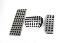 Mercedes ML 63 AMG Pedalset Pedalkappen Kappe Alu Pedale & Fußstütze // R63