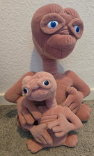 2x E.T. Plüsch Stofftier Universal Studios 90er - top Zustand - ca. 23cm + 40cm