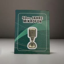 12 x Mini-50er Jahre Mikrofon