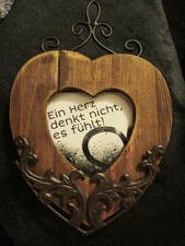 Fotorahmen Metall Holz