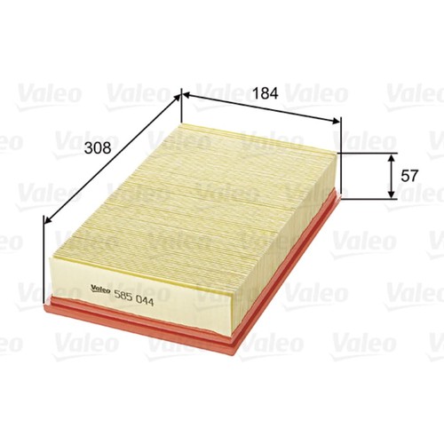 Luftfilter valeo 585044 für - valeo,