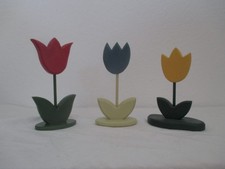 Dekoblumen aus Holz "Tulpen"