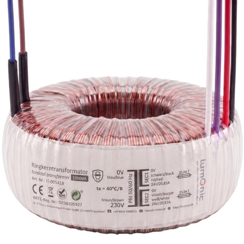 Ringkerntrafo transformator - ringkerntrafo,