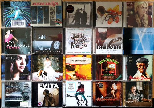 Cds pop jazz blues - 20,