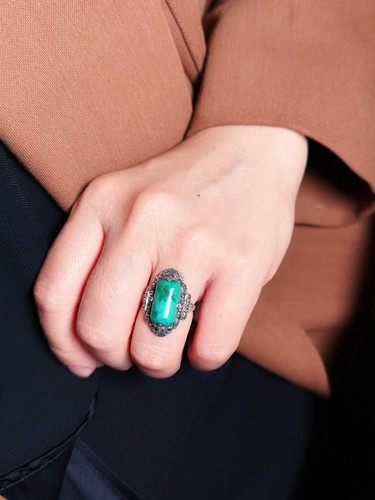 835 silber ring - 835,