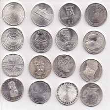 Sammlung 5 DM Gedenkmünzen