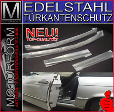 Mercedes SL SLC 107 W107 Türkantenschutz Schutzleisten EDELSTAHL 560SL 300SL 280