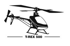 Align rex 500 aufkleber - t-rex,