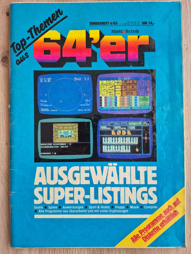 Sonderheft 6 85 - ✅, 6/85
