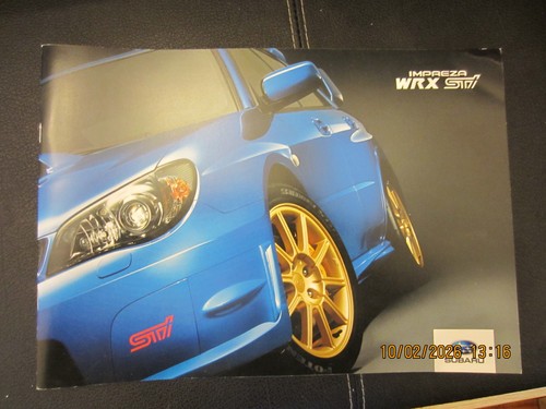 Subaru impreza wrx sti - subaru,