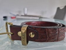 R.M. Williams Saltwater Crocodile Gürtel (107cm) Neu