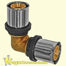 Pressfitting Verbundrohr Winkel Bogen 90 Grad i-i DVGW Eckstück Verbinder TH U