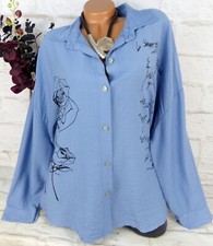 Italy Tunika Kleid Bluse Shirt