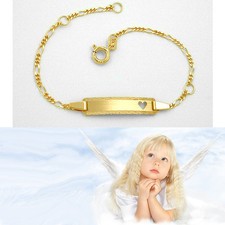 Baby Kinder Taufe Echt Gold