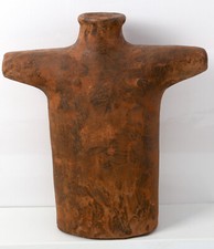 Ton Skulptur Torso (stilisiert