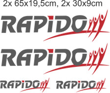 Aufkleber rapido wohnwagen - rapido,